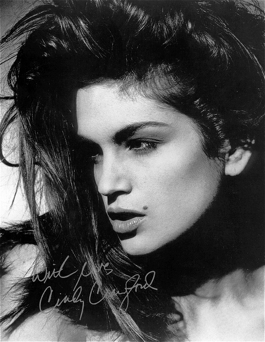 Cindy Crawford Autograph