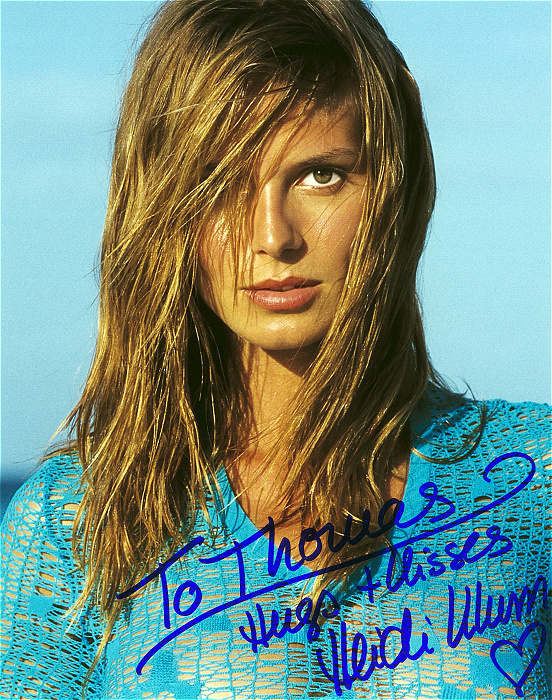 Heidi Klum Autograph